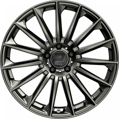 2DRV WH39 dark gunmetal lackiert 9.5x22 ET35 - LK5/114.3 ML72.6