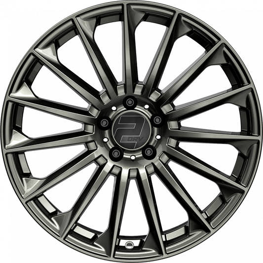 2DRV WH39 dark gunmetal lackiert 10.5x22 ET30 - LK5/112 ML66.6