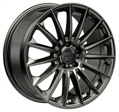 2DRV WH39 dark gunmetal lackiert 10.5x22 ET35 - LK5/114.3 ML72.6