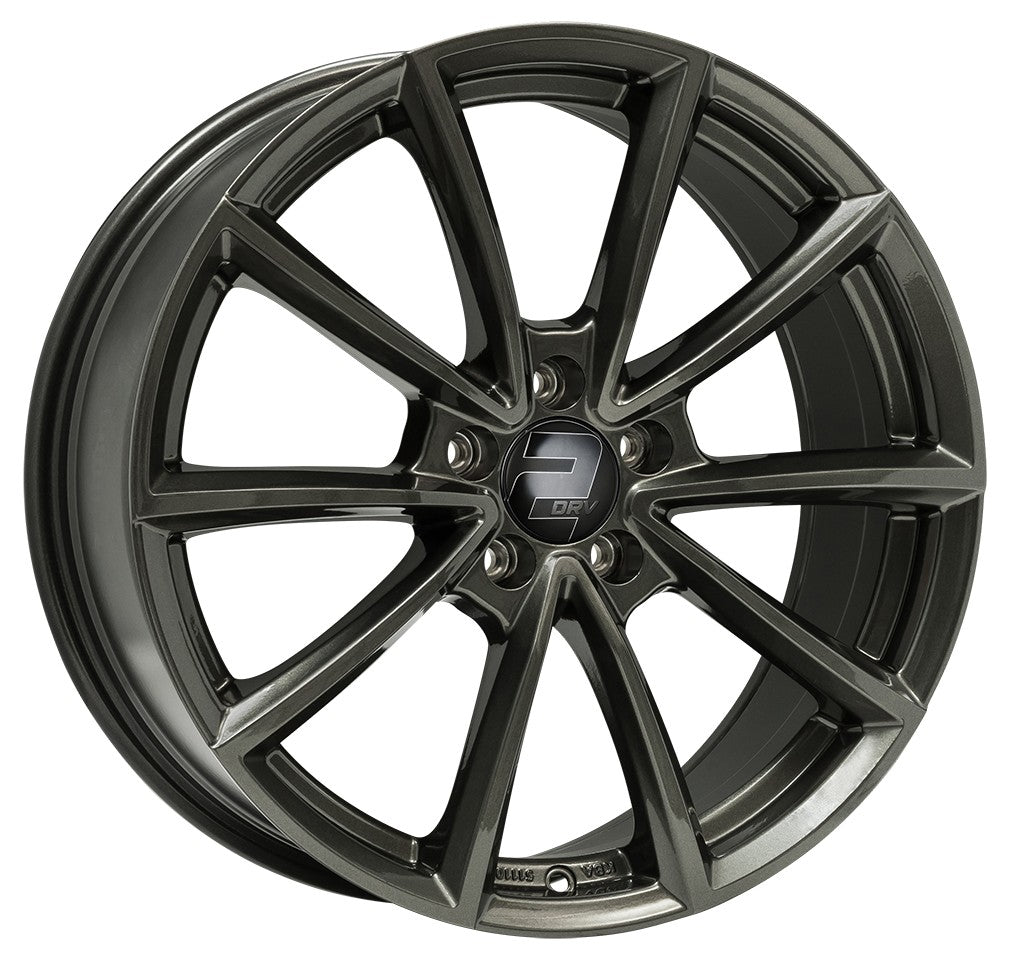 2DRV WH28 dark gunmetal lackiert 8x19 ET30 - LK5/112 ML66.6