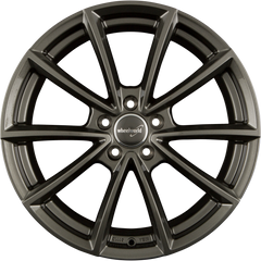 2DRV by WHEELWORLD WH28 Dark Gunmetal Glänzend Lackiert (DGM+) Alufelge 8x19 Zoll ET35 LK 5x112 ML66.6