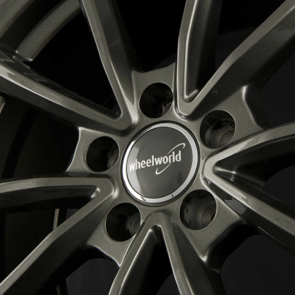 2DRV by WHEELWORLD WH28 Dark Gunmetal Glänzend Lackiert (DGM+) Alufelge 8x19 Zoll ET35 LK 5x112 ML66.6 – Bild 3