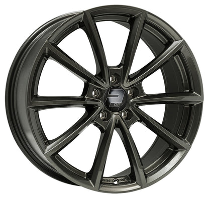 2DRV WH28 dark gunmetal lackiert 8x19 ET35 - LK5/120 ML72.6