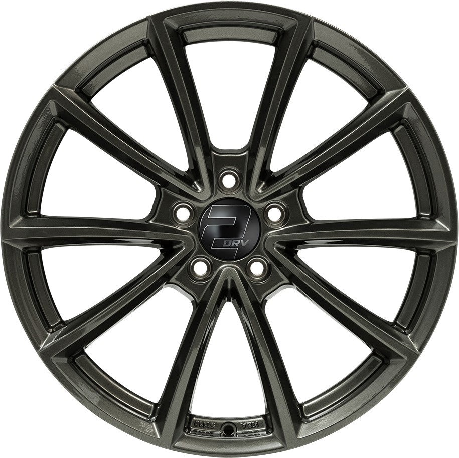 2DRV WH28 dark gunmetal lackiert 8x19 ET35 - LK5/120 ML72.6