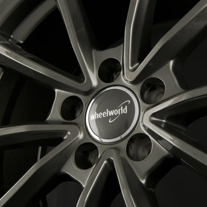 2DRV by WHEELWORLD WH28 Dark Gunmetal Glänzend Lackiert (DGM+) Alufelge 8x19 Zoll ET42 LK 5x120 ML72.6 – Bild 4