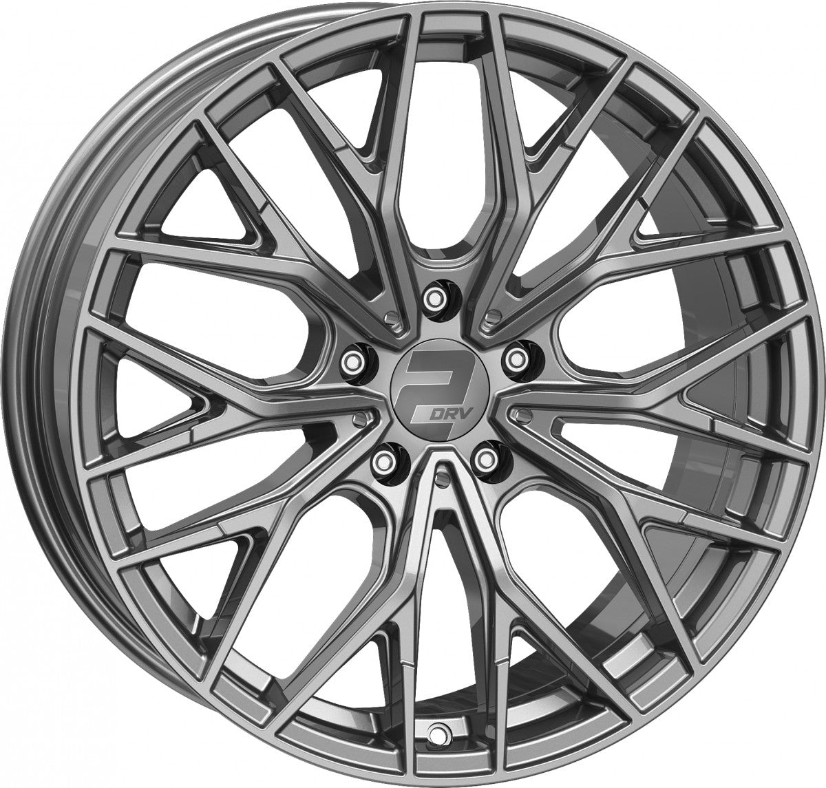 2DRV WH37 daytona grau lackiert 8.5x19 ET46 - LK5/114.3 ML72.6