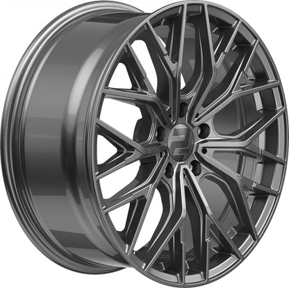 2DRV WH37 daytona grau lackiert 8.5x19 ET46 - LK5/114.3 ML72.6
