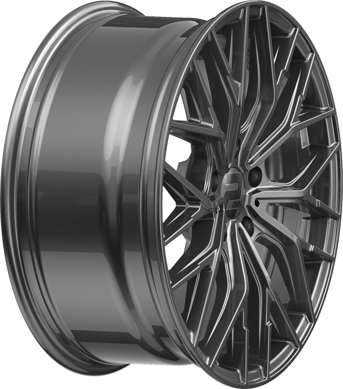 2DRV WH37 daytona grau lackiert 8.5x19 ET46 - LK5/114.3 ML72.6