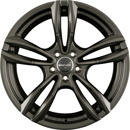 2DRV WH29 dark gunmetal lackiert Alufelge 8.5x19 Zoll ET30 LK 5x112 ML66.6 – Bild 3