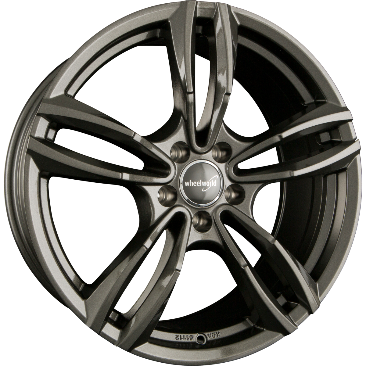 2DRV WH29 dark gunmetal lackiert Alufelge 8.5x19 Zoll ET30 LK 5x112 ML66.6 – Bild 4