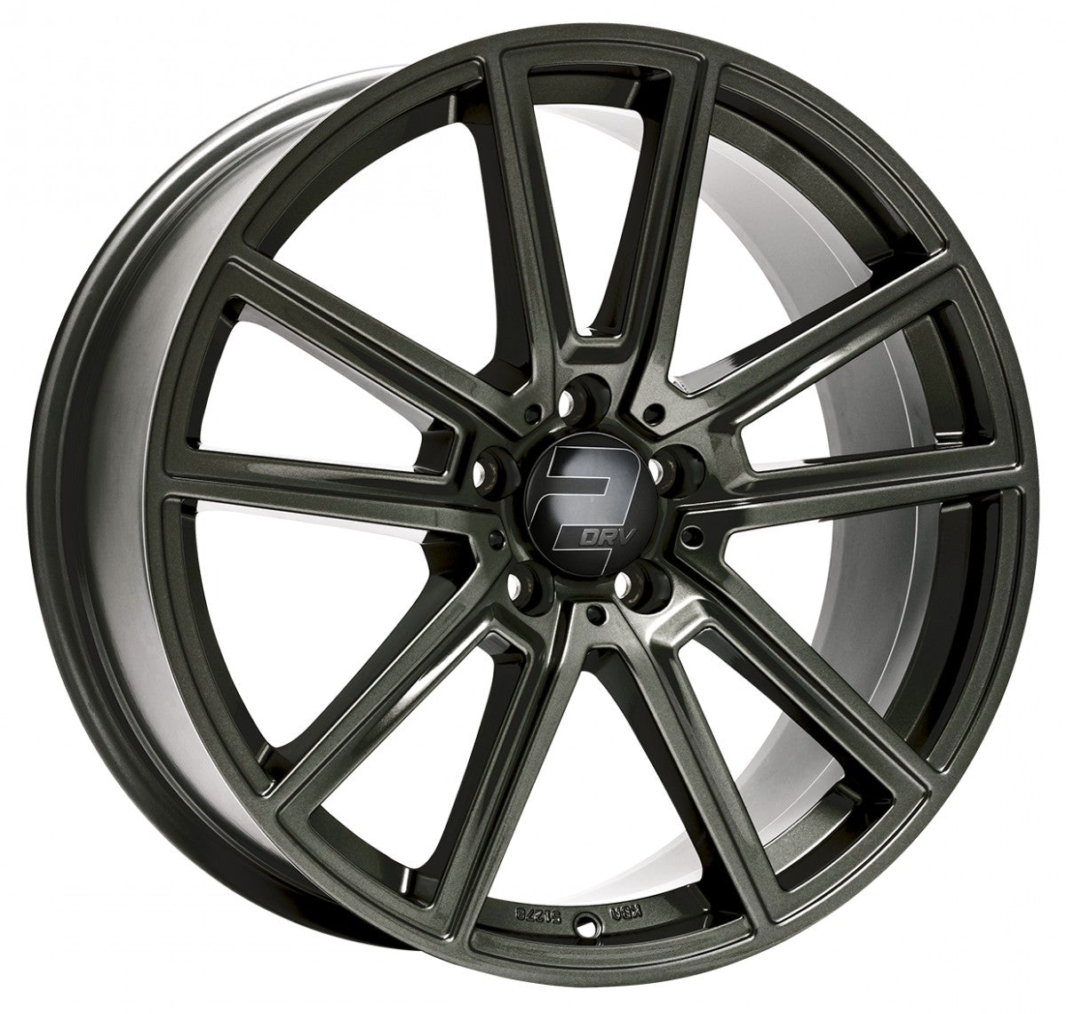 2DRV WH30 dark gunmetal lackiert Alufelge