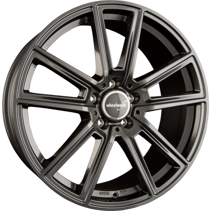 2DRV by WHEELWORLD WH30 Dark Gunmetal Glänzend (DGM+) Alufelge 8x18 Zoll ET35 LK 5x112 ML66.6 – Bild 2