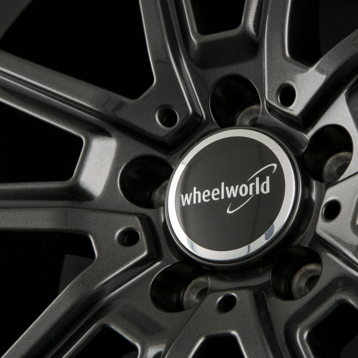 2DRV by WHEELWORLD WH30 Dark Gunmetal Glänzend (DGM+) Alufelge 8x18 Zoll ET35 LK 5x112 ML66.6 – Bild 4