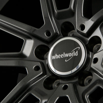 2DRV by WHEELWORLD WH30 Dark Gunmetal Glänzend (DGM+) Alufelge 8x18 Zoll ET35 LK 5x112 ML66.6 – Bild 4