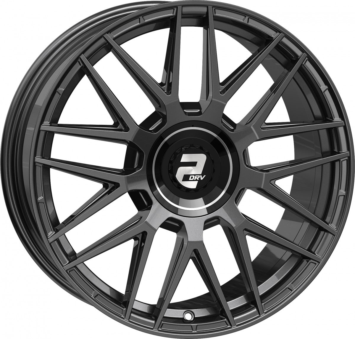2DRV WH43 dark gunmetal lackiert 8x18 ET30 - LK5/112 ML66.6
