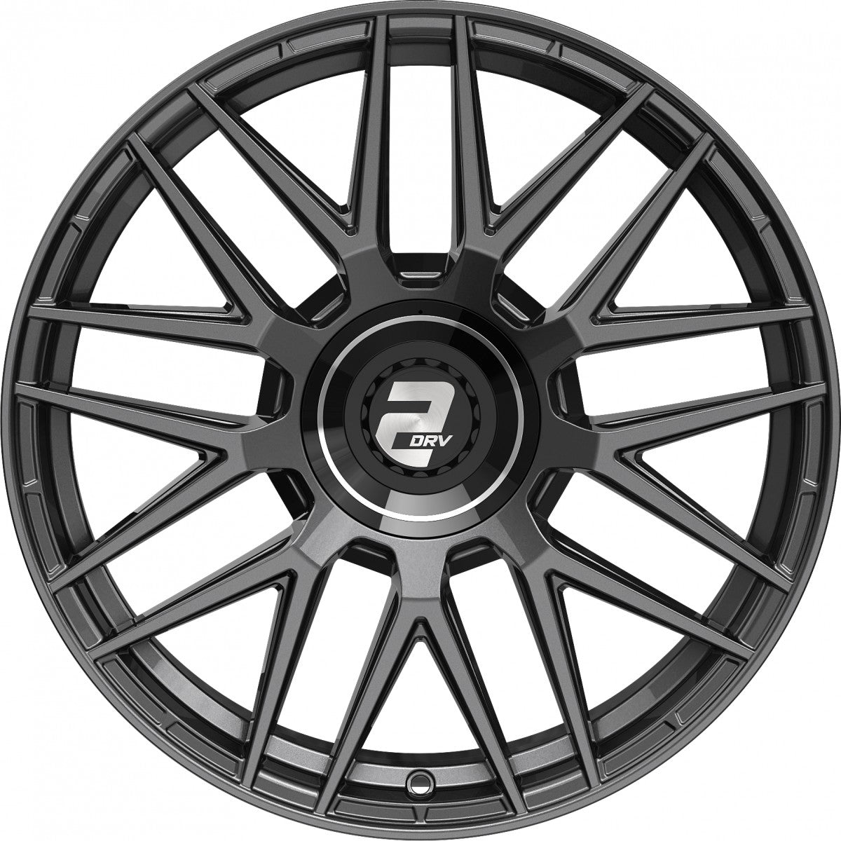 2DRV WH43 dark gunmetal lackiert 8.5x20 ET48 - LK5/108 ML63.4