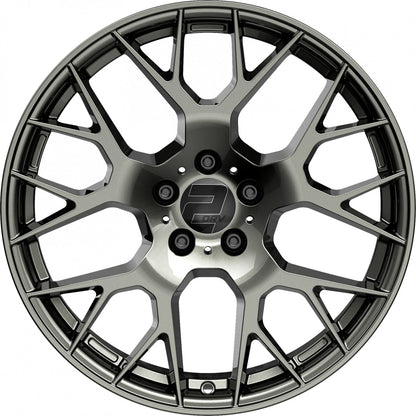 2DRV WH47 dark gunmetal lackiert Alufelge 8.5x19 Zoll ET30 LK 5x112 ML66.6 – Bild 2
