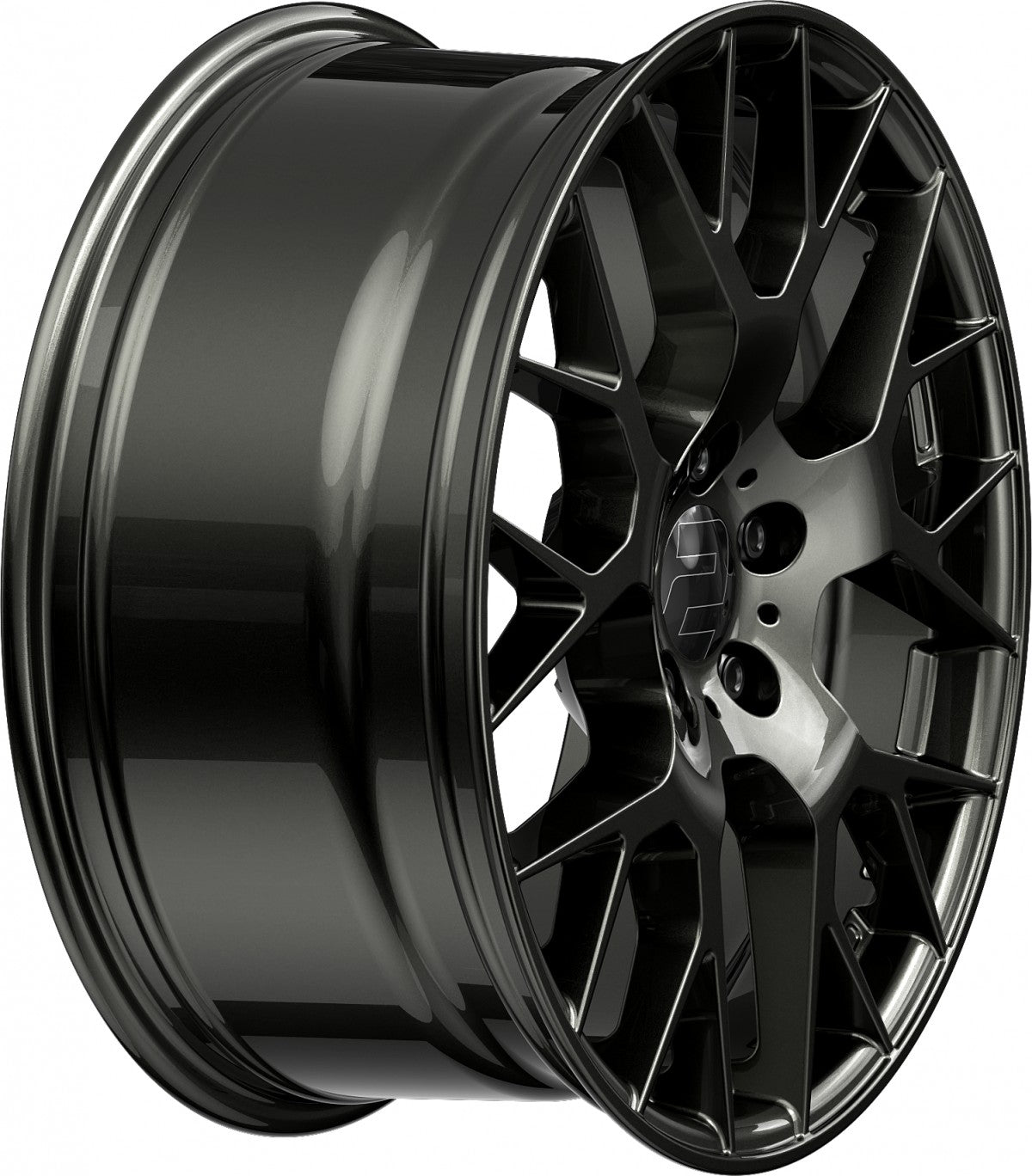 2DRV WH47 dark gunmetal lackiert Alufelge 8.5x19 Zoll ET30 LK 5x112 ML66.6 – Bild 5