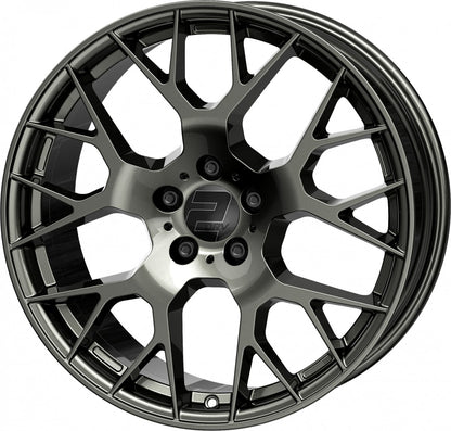 2DRV WH47 dark gunmetal lackiert Alufelge 8.5x19 Zoll ET35 LK 5x112 ML66.6 – Bild 7