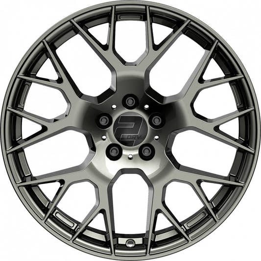 2DRV WH47 dark gunmetal lackiert Alufelge 9x20 Zoll ET30 LK 5x112 ML66.6 – Bild 2
