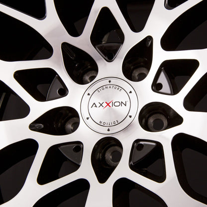 Axxion AX9 Competition Schwarz Hochglanzpoliert (SP+) Alufelge 9x20 Zoll ET25 LK 5x112 ML66.6 – Bild 4