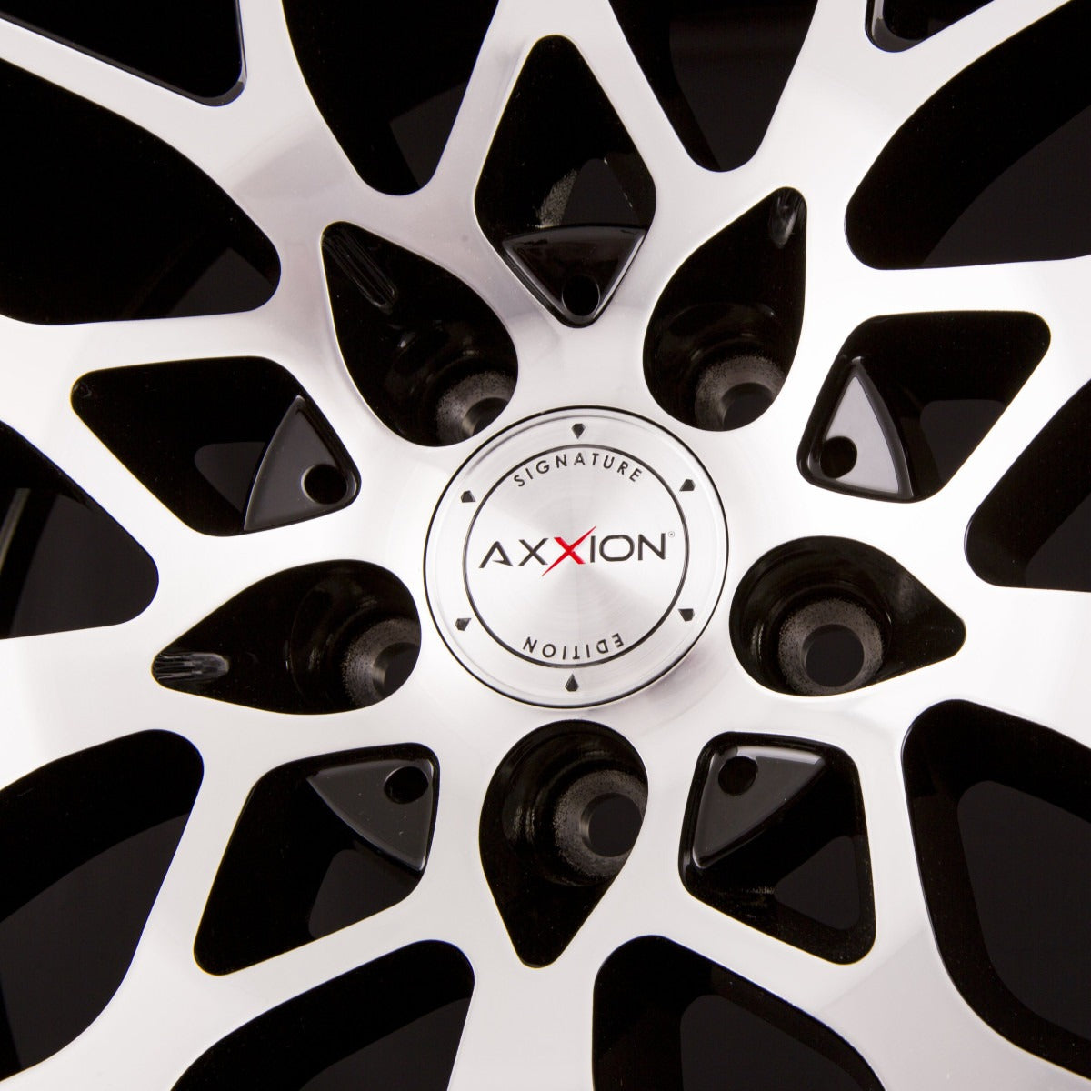 Axxion AX9 Competition Schwarz Hochglanzpoliert (SP+) Alufelge 9x20 Zoll ET35 LK 5x112 ML66.6 – Bild 4
