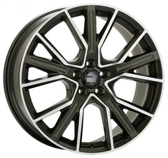 2DRV WH34 dark gunmetal hochglanzpoliert Alufelge 9x20 Zoll ET40 LK 5x112 ML66.6