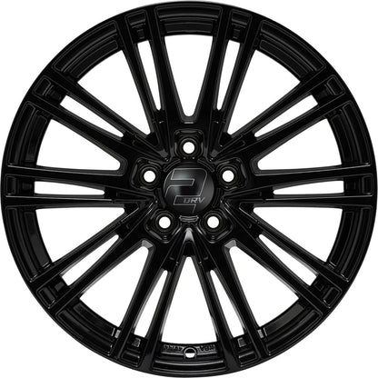2DRV WH18 schwarz glänzend lackiert 8x18 ET35 - LK5/112 ML66.6