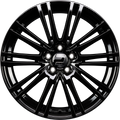 2DRV by WHEELWORLD WH18 Schwarz Glänzend Lackiert (SW+) Alufelge 9x20 Zoll ET33 LK 5x112 ML66.6