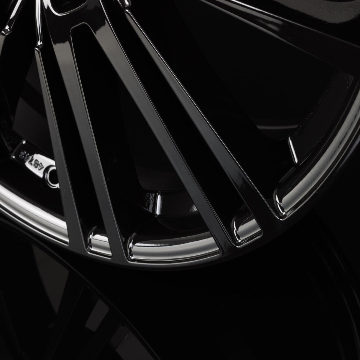 2DRV by WHEELWORLD WH18 Schwarz Glänzend Lackiert (SW+) Alufelge 9x20 Zoll ET33 LK 5x112 ML66.6 – Bild 5