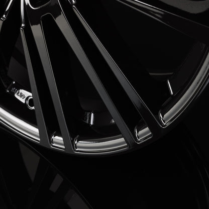 2DRV by WHEELWORLD WH18 Schwarz Glänzend Lackiert (SW+) Alufelge 9x20 Zoll ET33 LK 5x112 ML66.6 – Bild 5