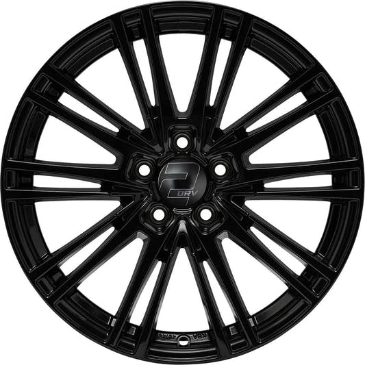 2DRV WH18 schwarz glänzend lackiert 8.5x19 ET40 - LK5/112 ML66.6