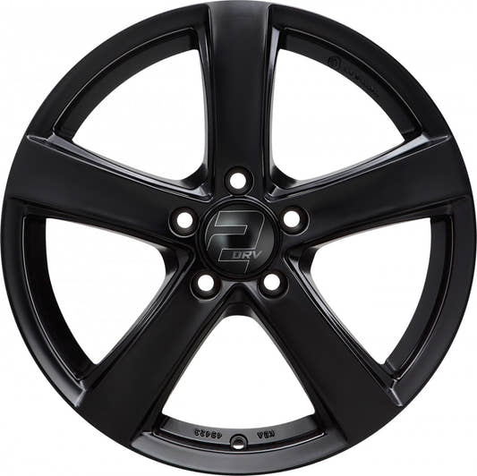 2DRV by WHEELWORLD WH24 Mattschwarz Lackiert (SW) Alufelge 6.5x16 Zoll ET50 LK 5x108 ML63.4 – Bild 2