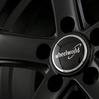 2DRV by WHEELWORLD WH24 Mattschwarz Lackiert (SW) Alufelge 6.5x16 Zoll ET50 LK 5x108 ML63.4 – Bild 5
