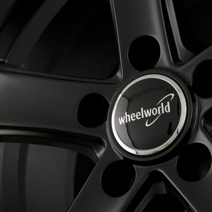 2DRV by WHEELWORLD WH24 Mattschwarz Lackiert (SW) Alufelge 6.5x16 Zoll ET50 LK 5x112 ML57.1 – Bild 5