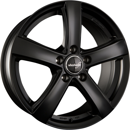 2DRV by WHEELWORLD WH24 Mattschwarz Lackiert (SW) Alufelge 8x18 Zoll ET50 LK 5x120 ML65.1 – Bild 2
