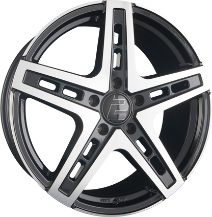 2DRV by WHEELWORLD WH38 Schwarz Hochglanzpoliert (SP+) Alufelge 9.5x22 Zoll ET42 LK 5x120 ML72.6 – Bild 2