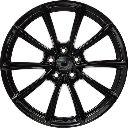 2DRV WH28 schwarz glänzend lackiert 8x18 ET45 - LK5/112 ML66.6