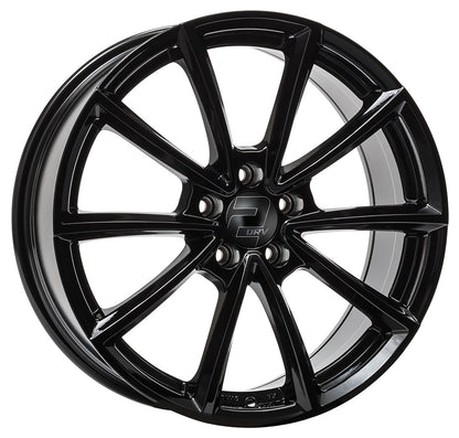 2DRV WH28 schwarz glänzend lackiert 8x19 ET30 - LK5/112 ML66.6