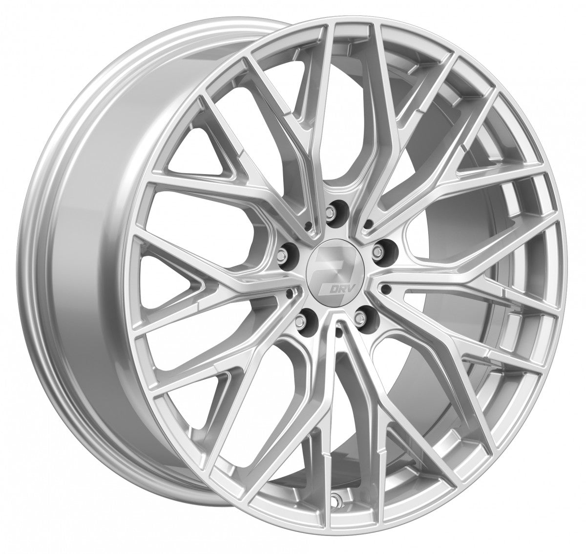 2DRV WH37 race silber lackiert 8x18 ET46 - LK5/114.3 ML72.6