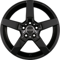 2DRV by WHEELWORLD WH31 Schwarz Glänzend Lackiert (SW+) Alufelge 8x18 Zoll ET30 LK 5x120 ML72.6