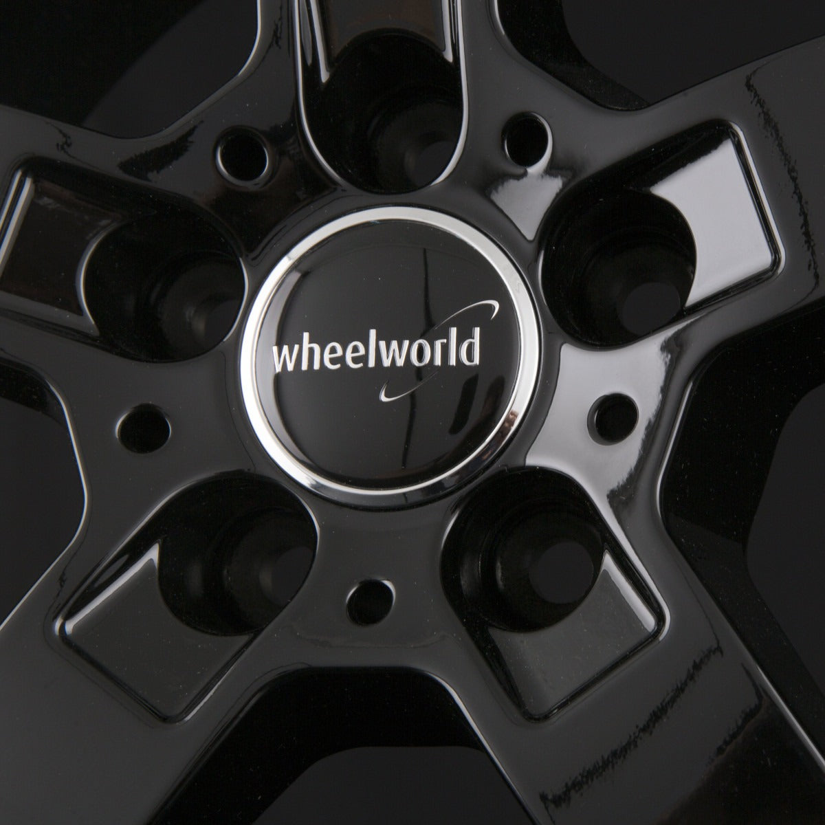 2DRV by WHEELWORLD WH31 Schwarz Glänzend Lackiert (SW+) Alufelge 8x18 Zoll ET30 LK 5x120 ML72.6 – Bild 4
