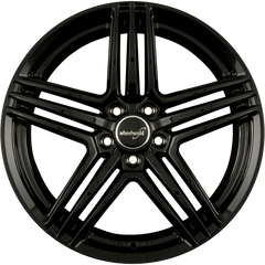 2DRV by WHEELWORLD WH12 Schwarz Glanz Lackiert (SW+) Alufelge 8x18 Zoll ET35 LK 5x112 ML66.6