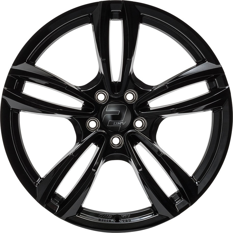 2DRV WH29 schwarz glänzend lackiert 8.5x19 ET35 - LK5/120 ML72.6