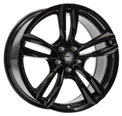 2DRV WH29 schwarz glänzend lackiert Alufelge 8.5x19 Zoll ET42 LK 5x120 ML72.6