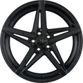 Axxion AX10 Schwarz Glänzend Lackiert (SW+) Alufelge 7.5x17 Zoll ET30 LK 5x112 ML66.6