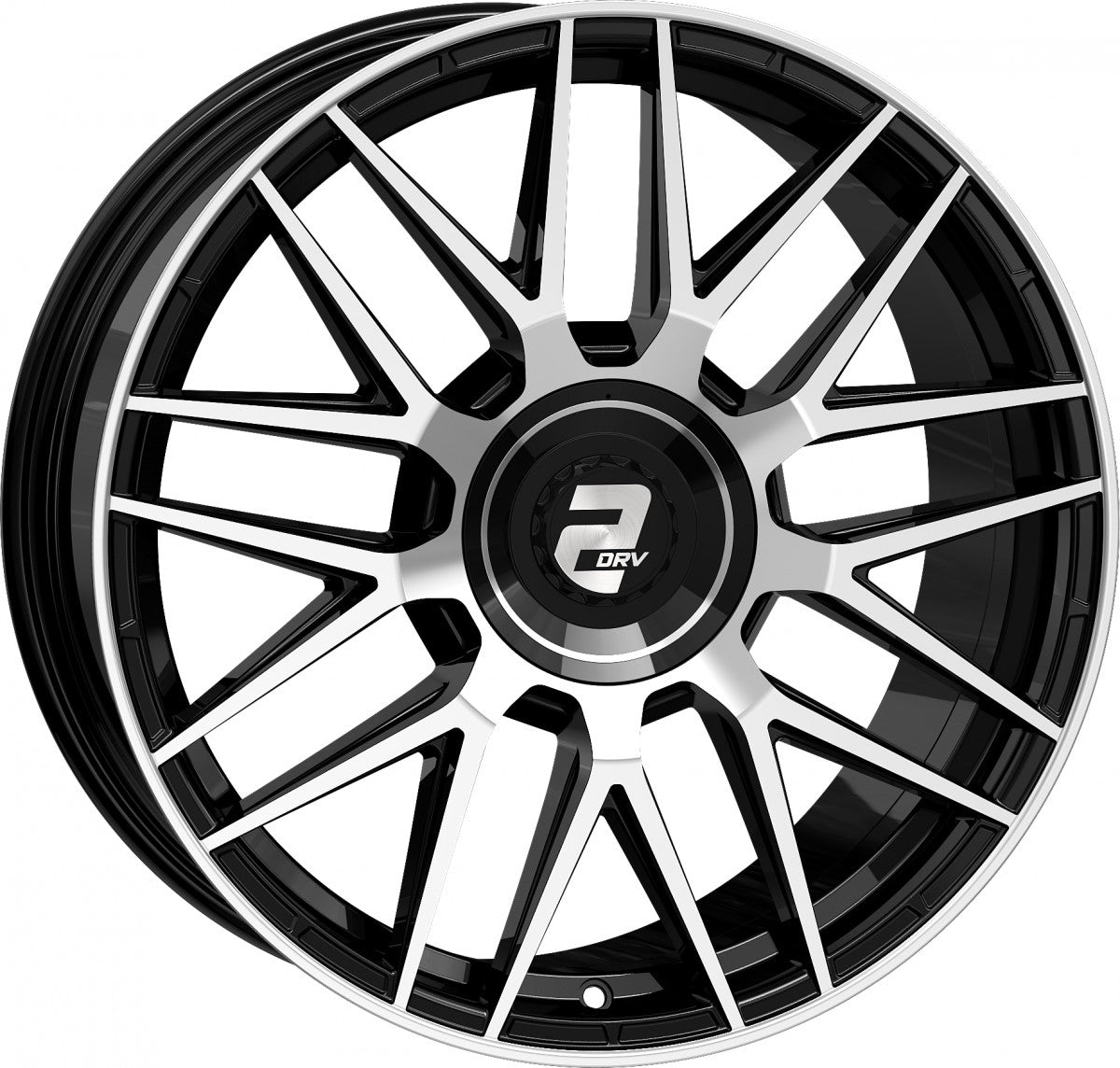 2DRV WH43 schwarz hochglanzpoliert 8.5x20 ET30 - LK5/112 ML66.6