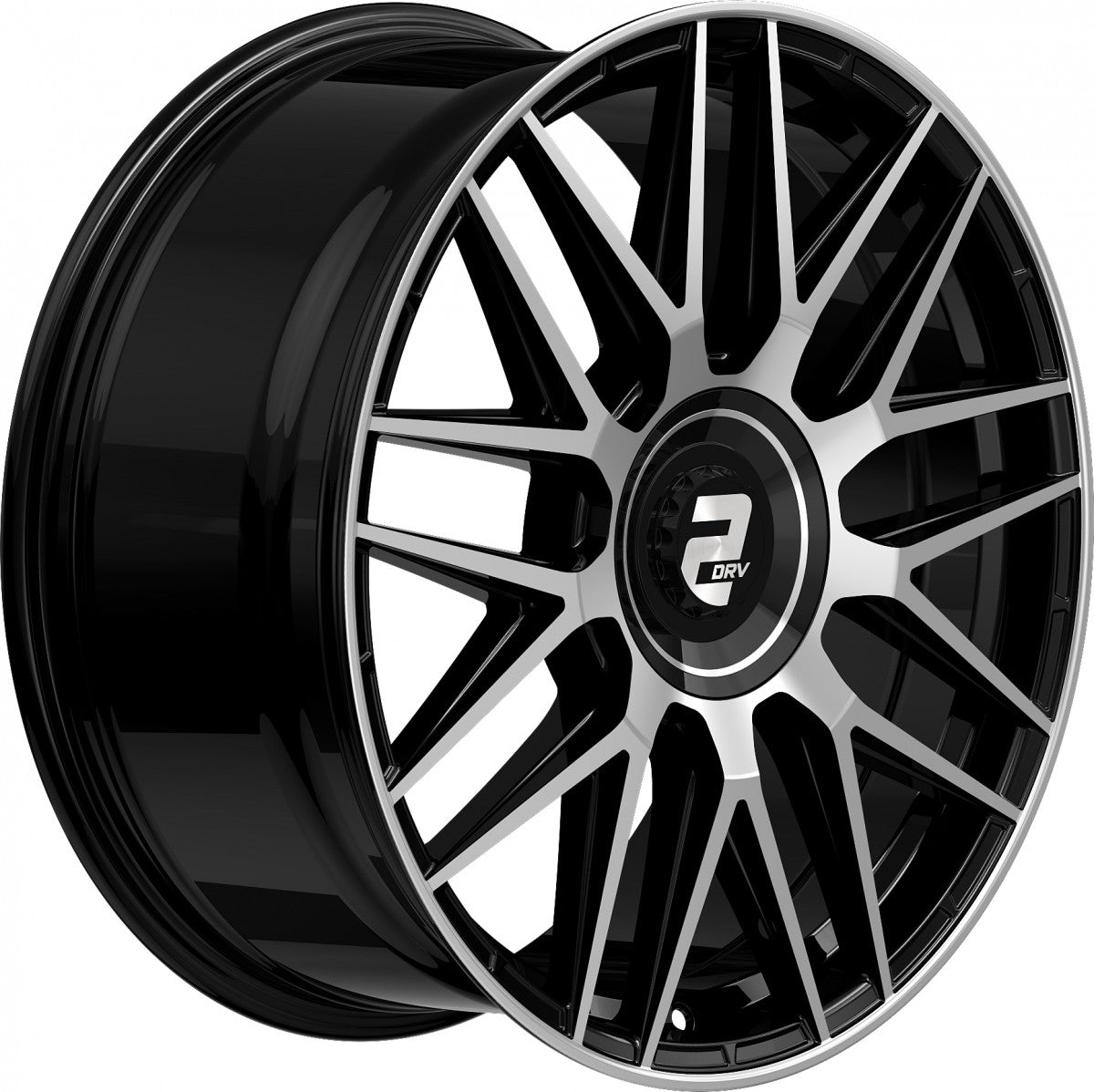 2DRV WH43 schwarz hochglanzpoliert 8.5x20 ET30 - LK5/112 ML66.6