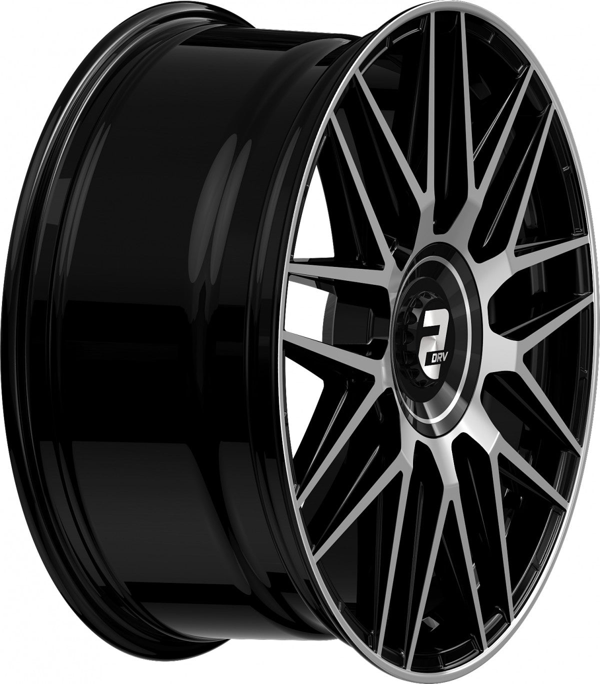 2DRV WH43 schwarz hochglanzpoliert 8.5x20 ET30 - LK5/112 ML66.6