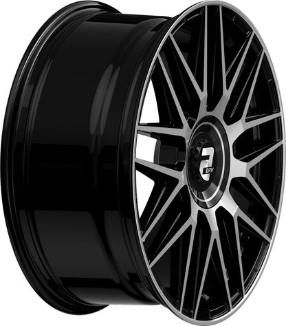 2DRV WH43 schwarz hochglanzpoliert 8.5x20 ET30 - LK5/112 ML66.6